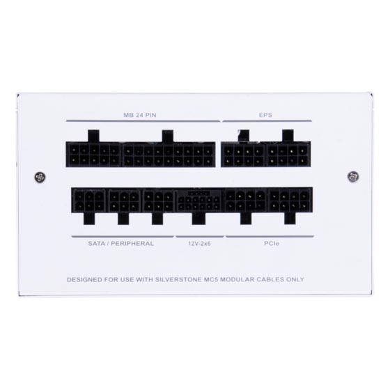 SILVERSTONE DA750R GOLD 80+ 750W ATX3.0 PCIE5.0 WHITE thumbnail 2