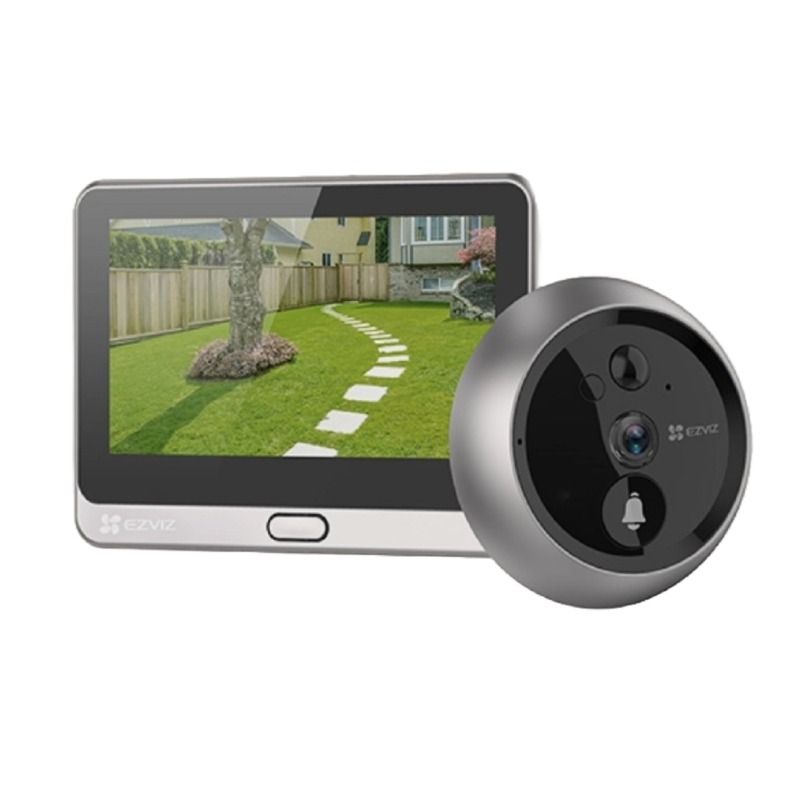 EZVIZ WIRE-FREE PEEPHOLE DOORBELL 2K thumbnail 3