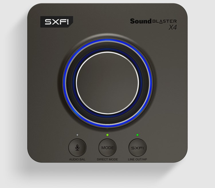 CREATIVE BLASTER X4 HI-RES 7.1 EXT USB DAC & AMP SUPER thumbnail 3