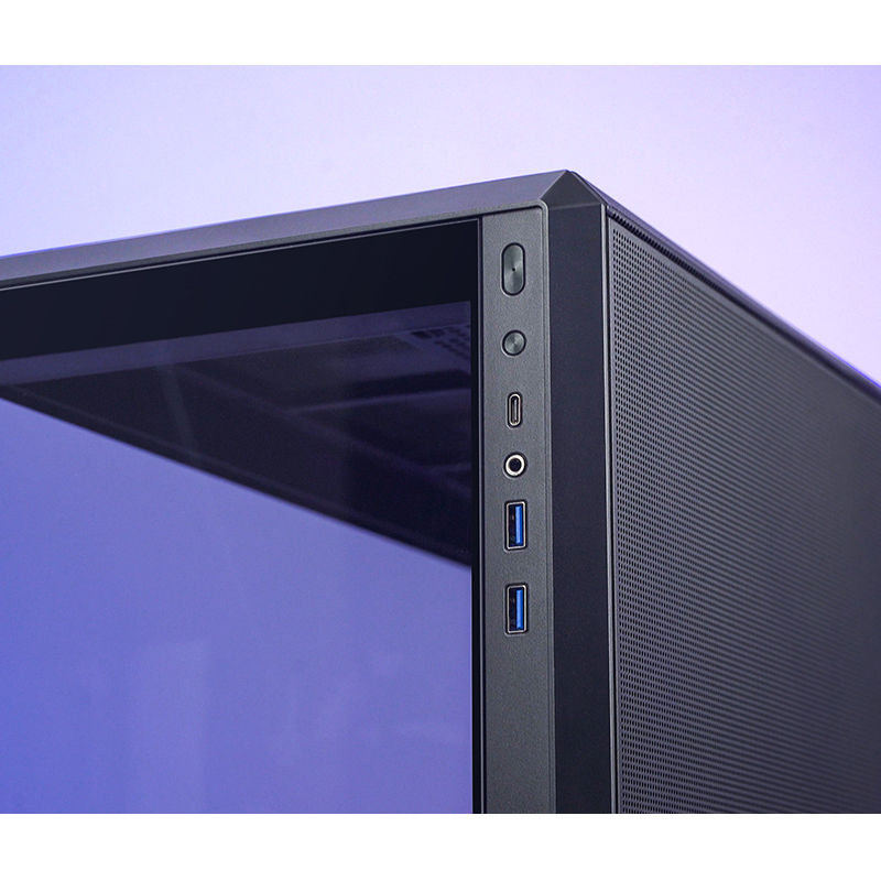 JONSBO D301 M-ATX WINDOWS SIDE CASE W/TYPE-C BLACK thumbnail 11