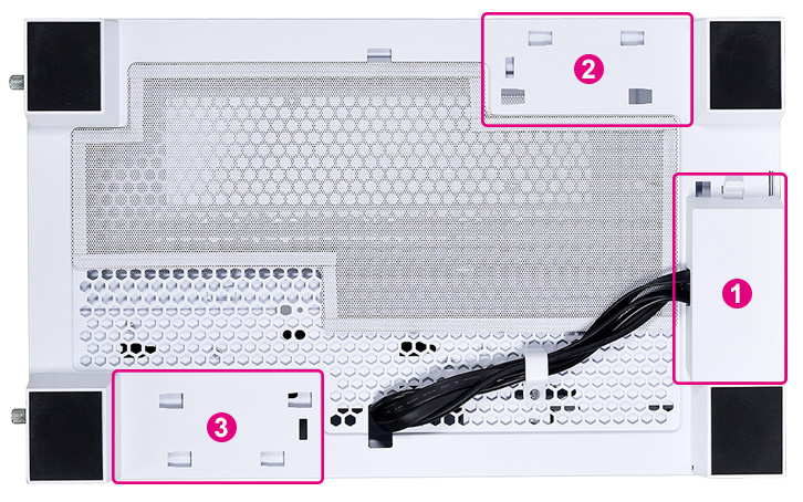 LIAN LI O11D EVO ADDITIONAL I/O KIT V2 BLACK thumbnail 2