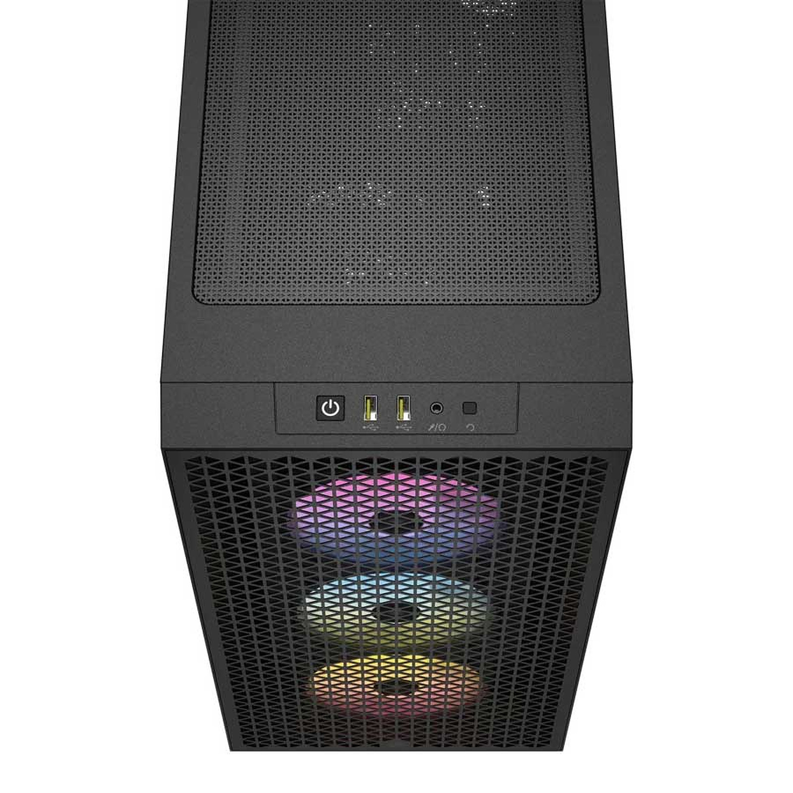 CORSAIR 3000D RGB AIRFLOW MID-TOWER PC CASE BLACK thumbnail 4