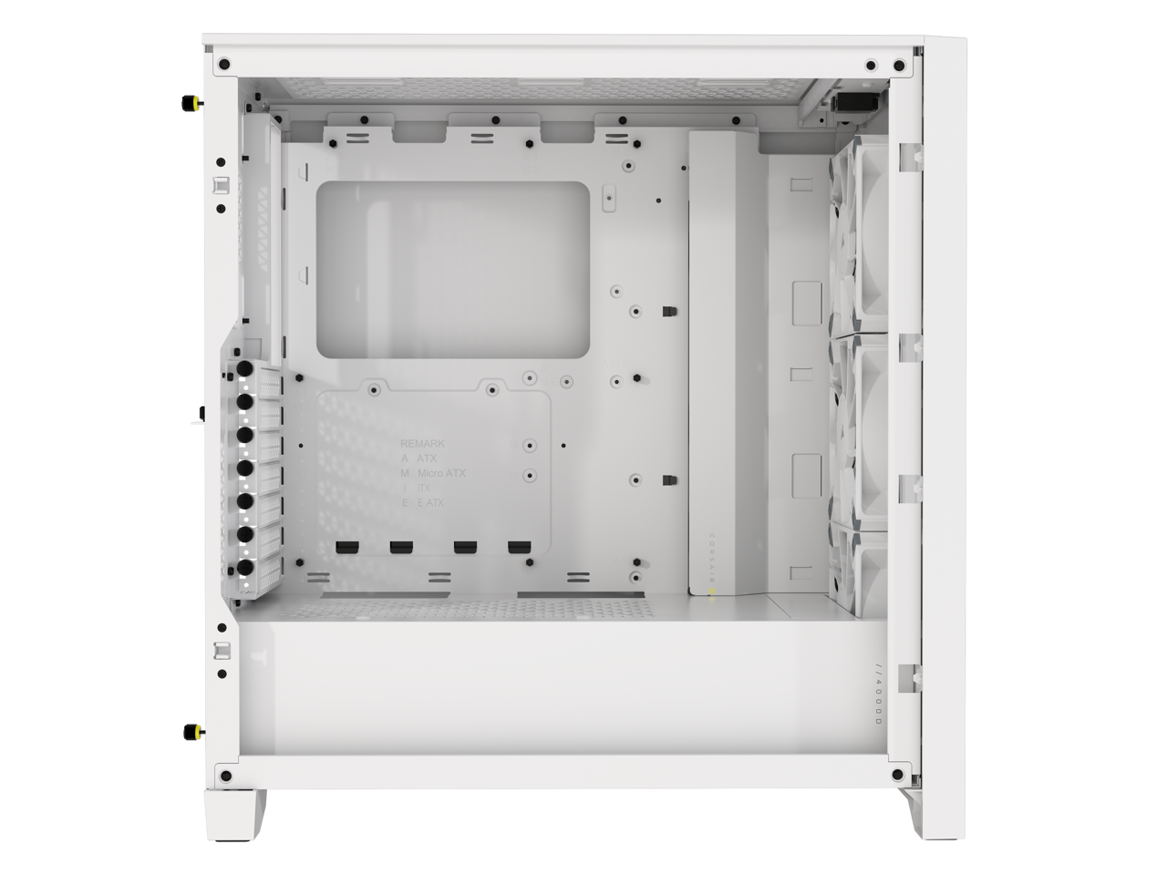 CORSAIR 4000D RGB AIRFLOW MID-TOWER CASE WHITE thumbnail 4