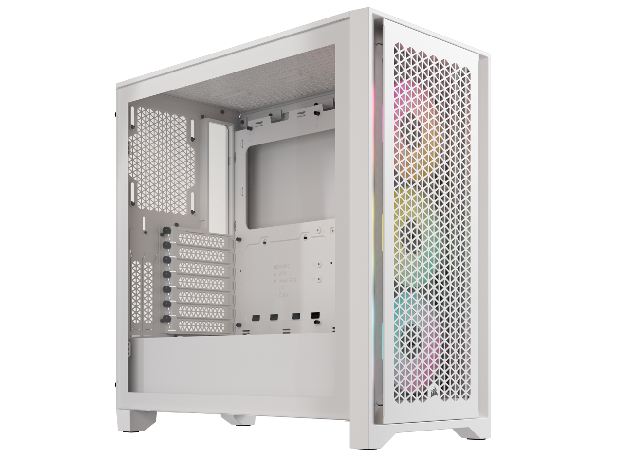 CORSAIR 4000D RGB AIRFLOW MID-TOWER CASE WHITE thumbnail 9