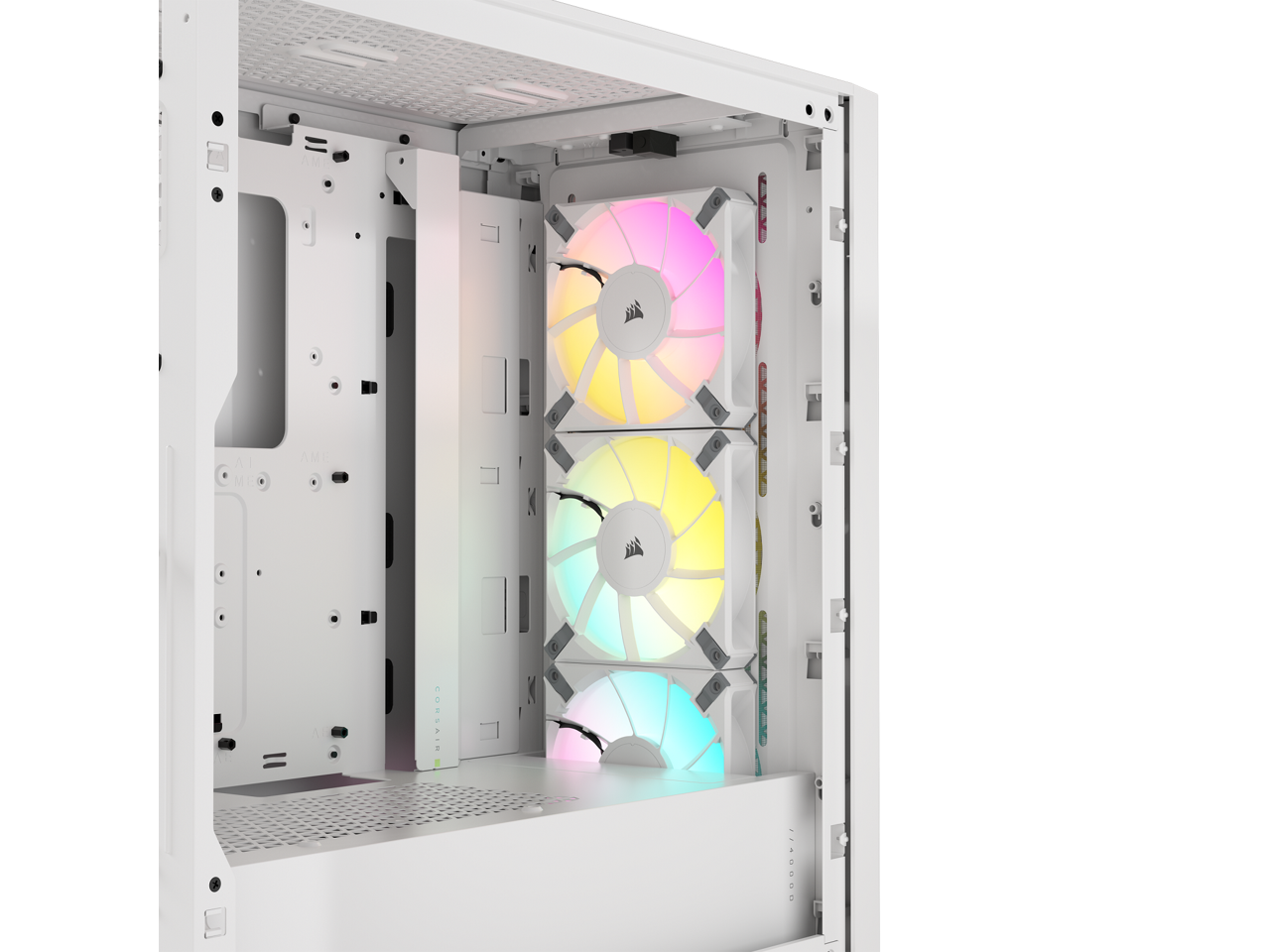 CORSAIR 4000D RGB AIRFLOW MID-TOWER CASE WHITE thumbnail 10