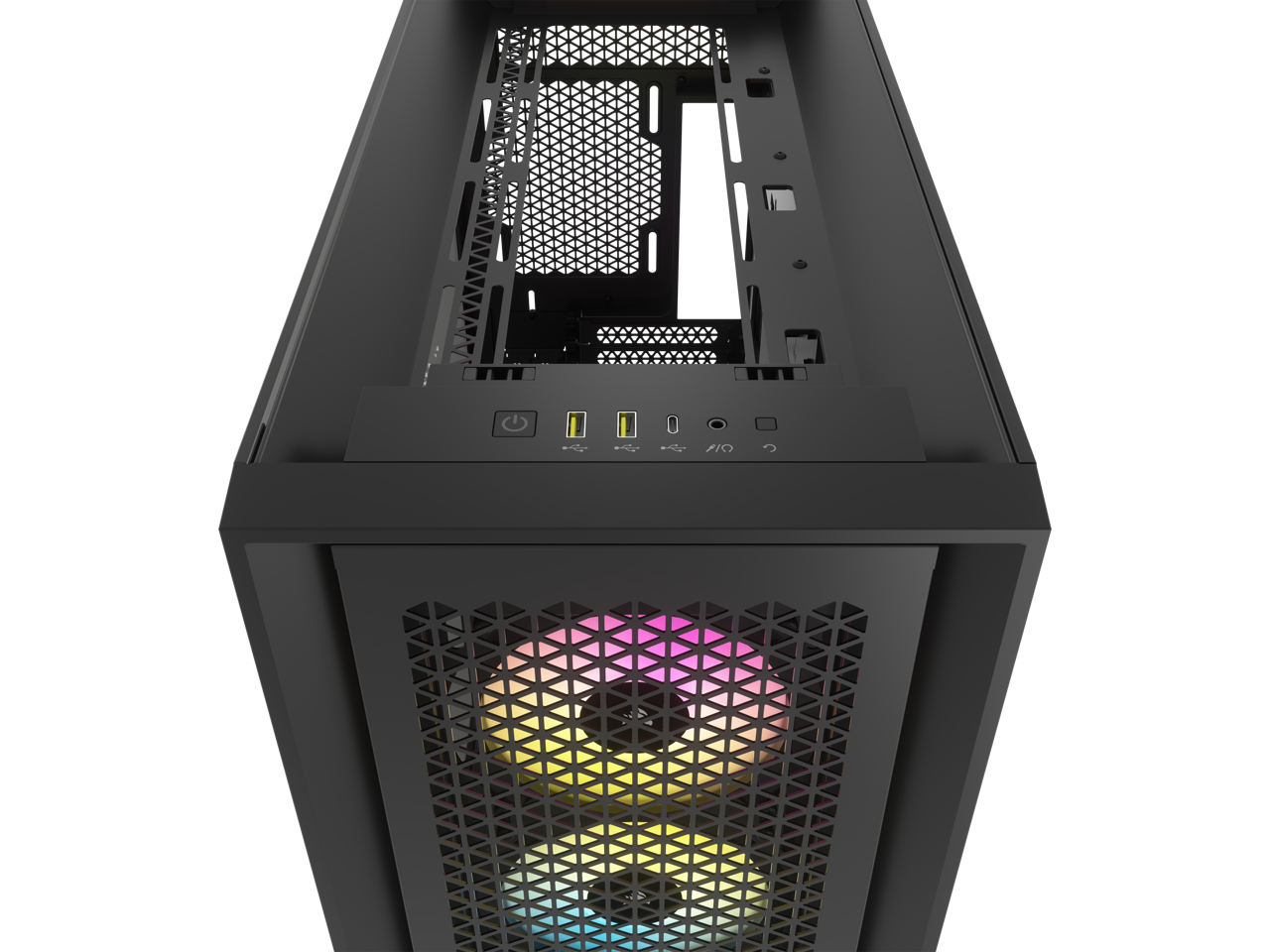 CORSAIR ICUE 5000D RGB AIRFLOW MID-TOWER CASE BLACK thumbnail 10