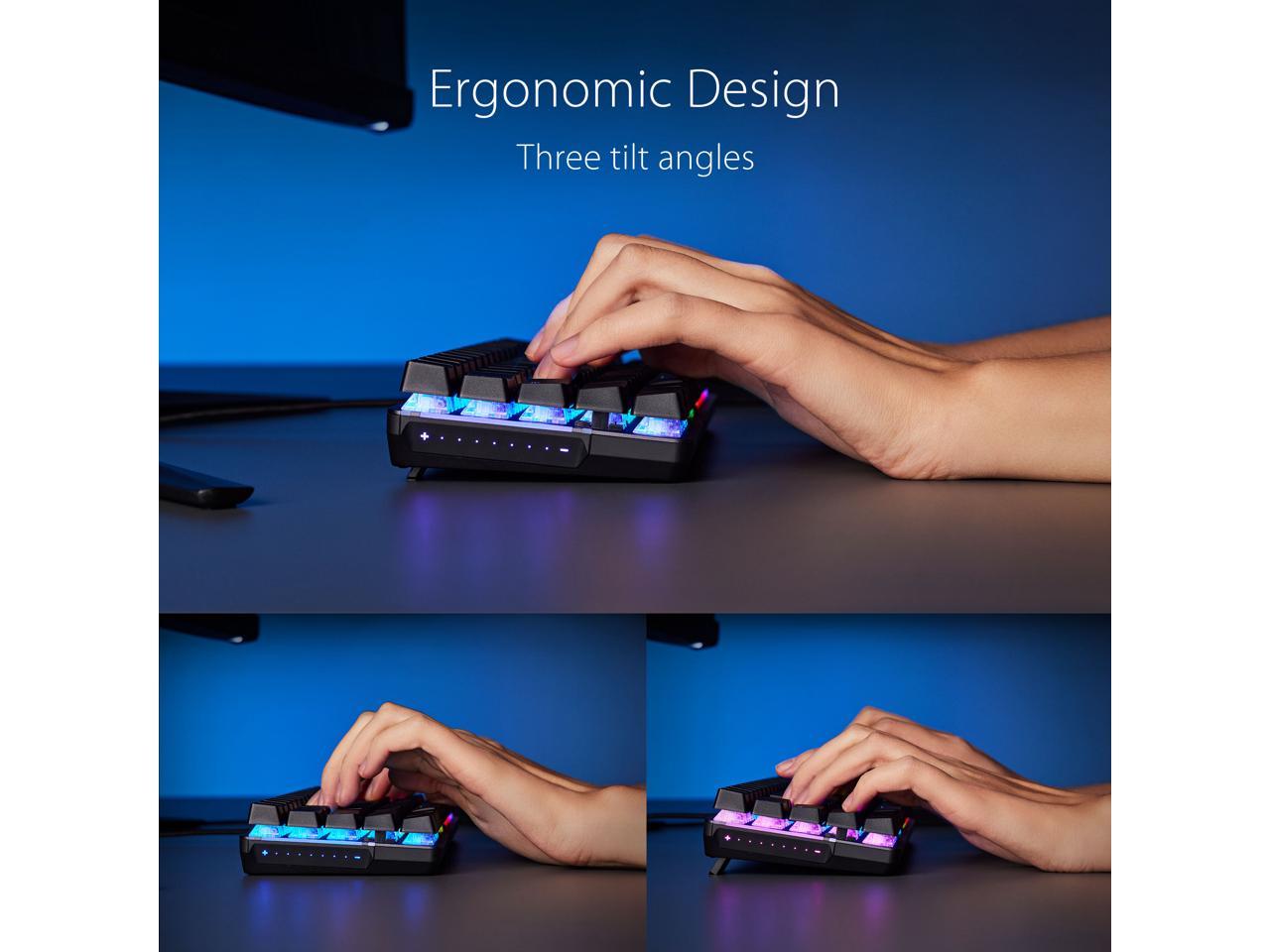 ASUS M602 FALCHION ACE NXBL BLACK US 青軸 thumbnail 6