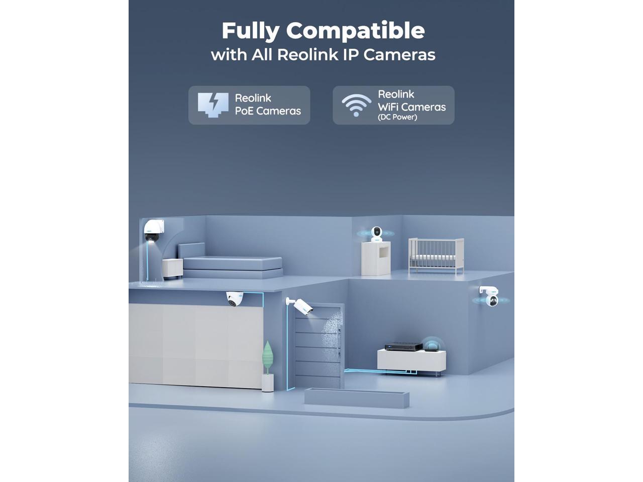 REOLINK Reolink RLN8-410 8-Channel PoE NVR for 24/7 Rec thumbnail 7