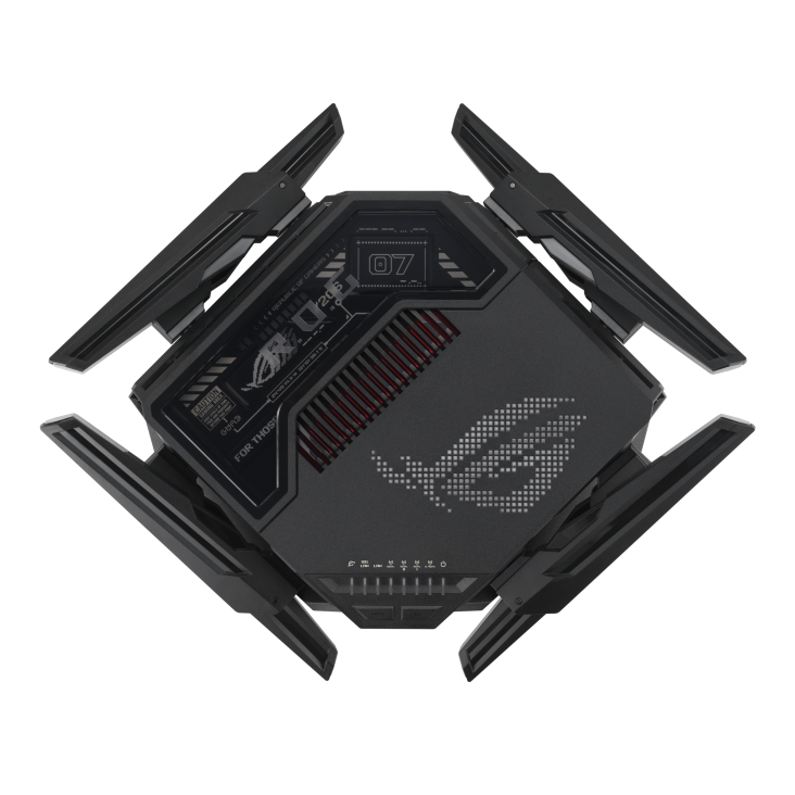 ASUS ROG RAPTURE GT-BE98 BE25000 QUADBAND GAMING ROUTER thumbnail 9