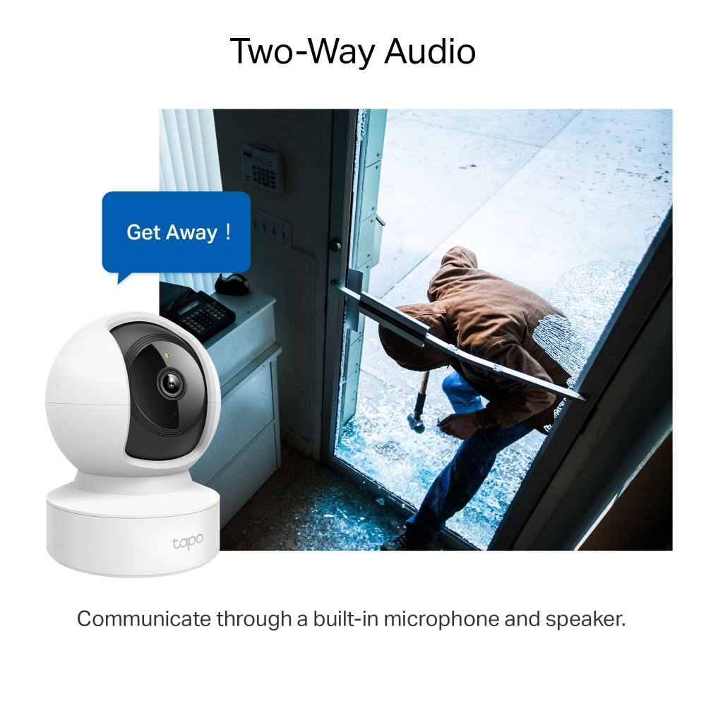 TP-LINK TAPO C212 PAN/TILT HOME SECURITY WI-FI CAMERA thumbnail 6