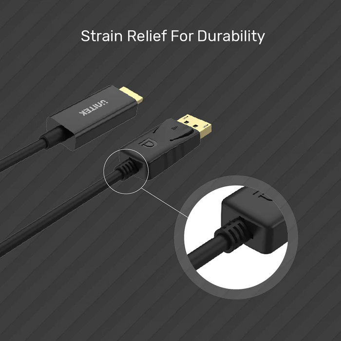 UNITEK Y-5118DA DISPLAY PORT TO HDMI MALE thumbnail 3