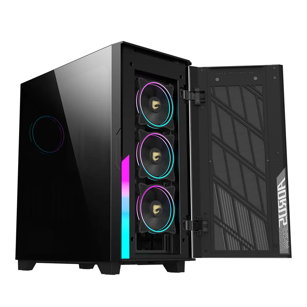 GIGABYTE AORUS C500G GLASS E-ATX CASE thumbnail 2