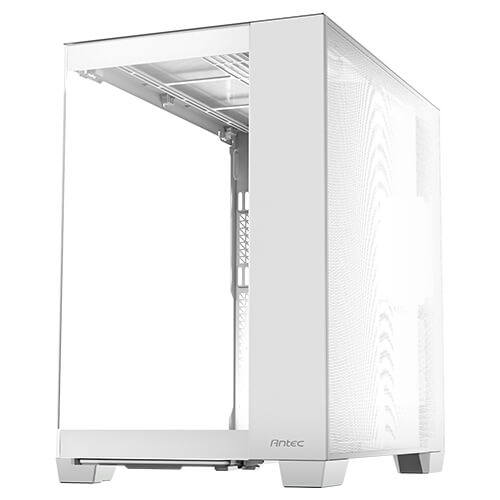 ANTEC C8 FRONT & SIDE GLASS PANEL CASE WHITE thumbnail 4