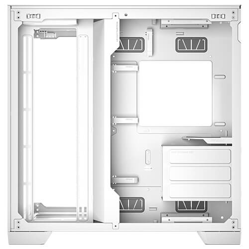 ANTEC C8 FRONT & SIDE GLASS PANEL CASE WHITE thumbnail 15