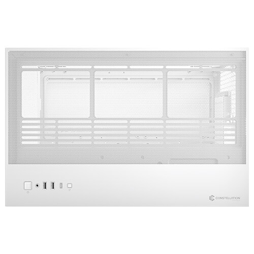 ANTEC C8 FRONT & SIDE GLASS PANEL CASE WHITE thumbnail 20