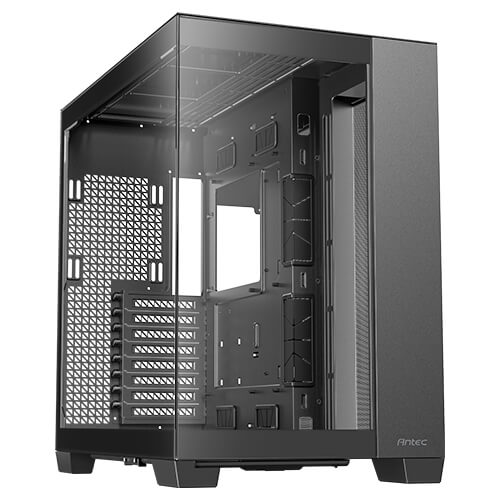 ANTEC C8 FRONT & SIDE GLASS PANEL CASE BLACK thumbnail 2