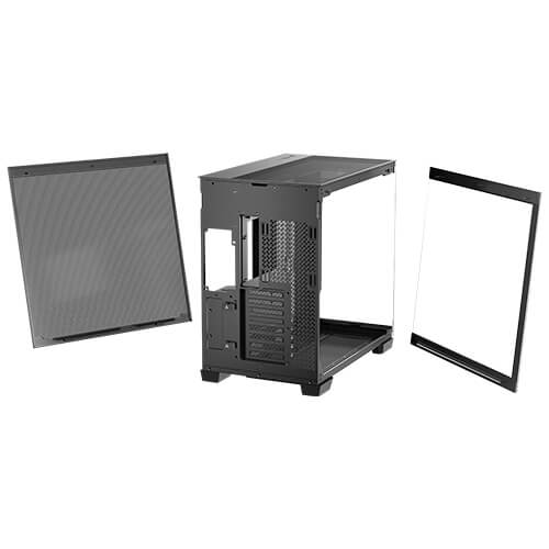 ANTEC C8 FRONT & SIDE GLASS PANEL CASE BLACK thumbnail 11