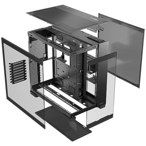 ANTEC C8 FRONT & SIDE GLASS PANEL CASE BLACK thumbnail 22