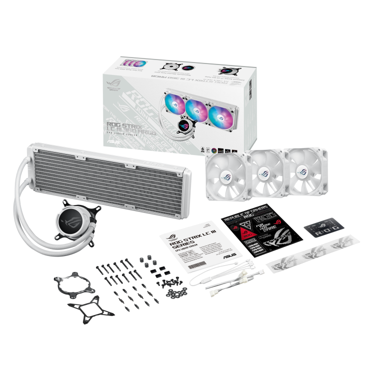 ASUS ROG STRIX LC III 360 ARGB WHITE thumbnail 8