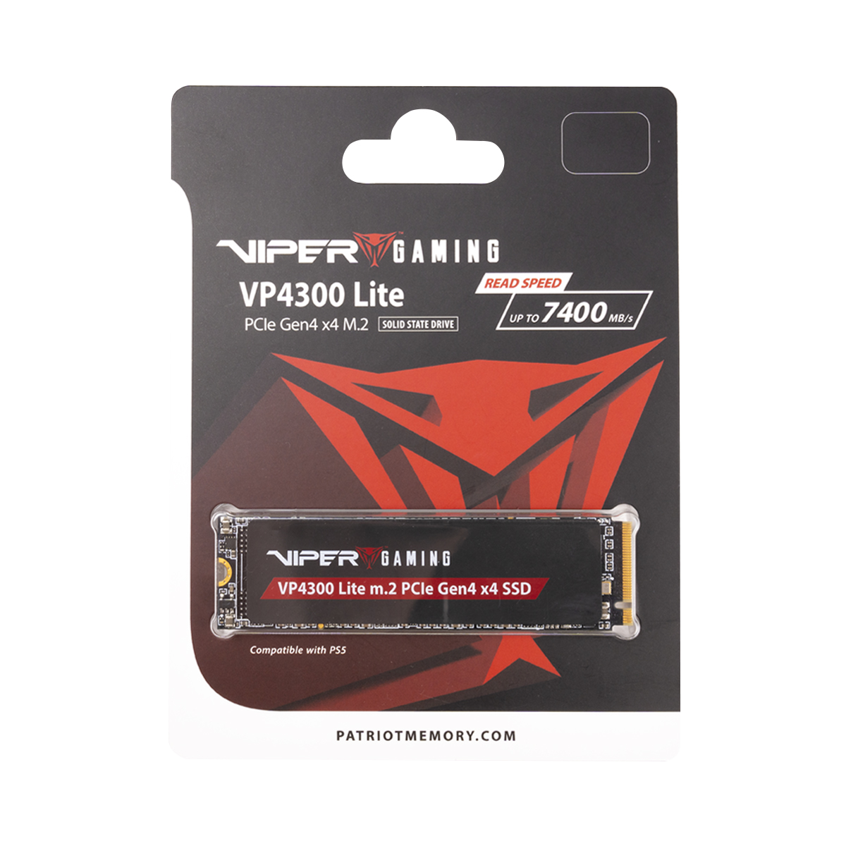 PATRIOT VP4300 Lite M.2 PCIe Gen4 x4 Gaming SSD 4TB thumbnail 2
