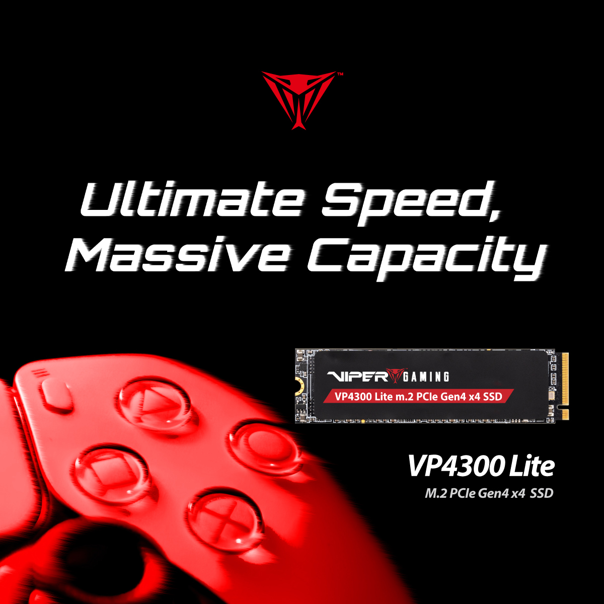 PATRIOT VP4300 Lite M.2 PCIe Gen4 x4 Gaming SSD 4TB thumbnail 14