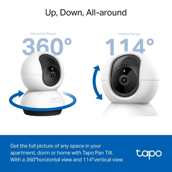 TP-LINK Tapo C220 2K QHD Pan/Tilt AI Home Security thumbnail 4