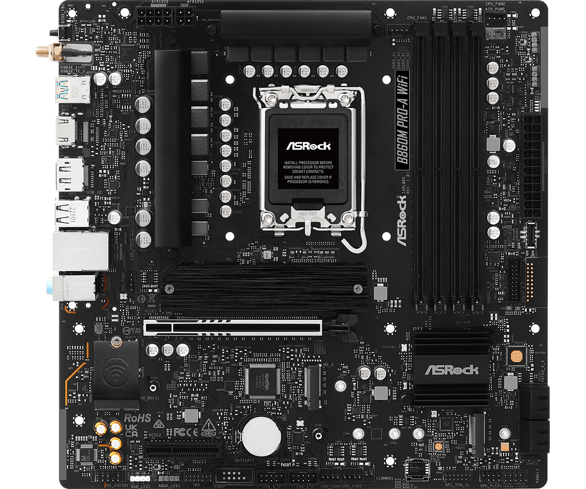ASROCK B860M PRO A WIFI thumbnail 2