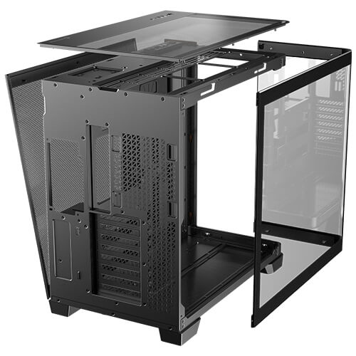 ANTEC C8 CURVE WOOD FRONT & SIDE GLASS CASE thumbnail 24