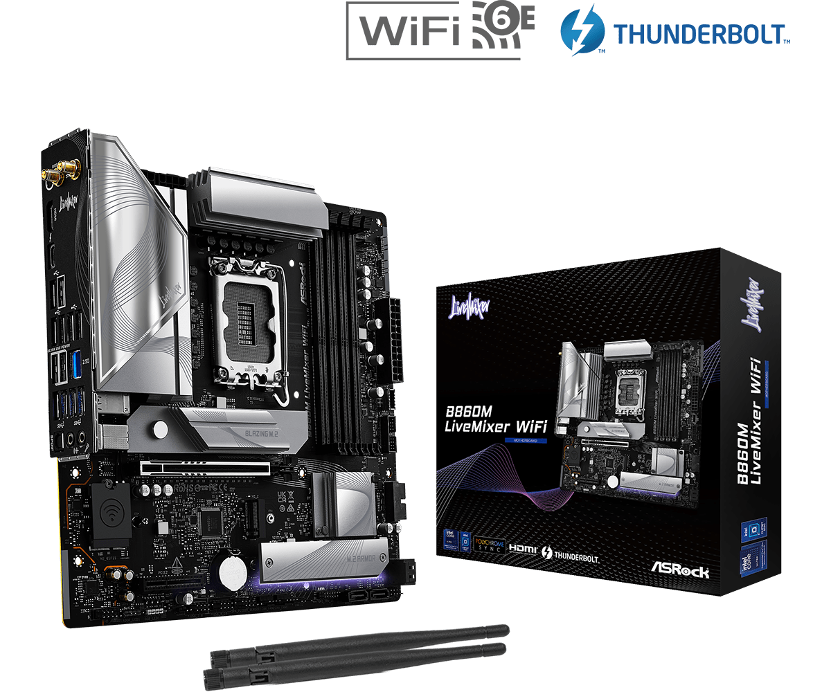 B860M LIVEMIXER WIFI