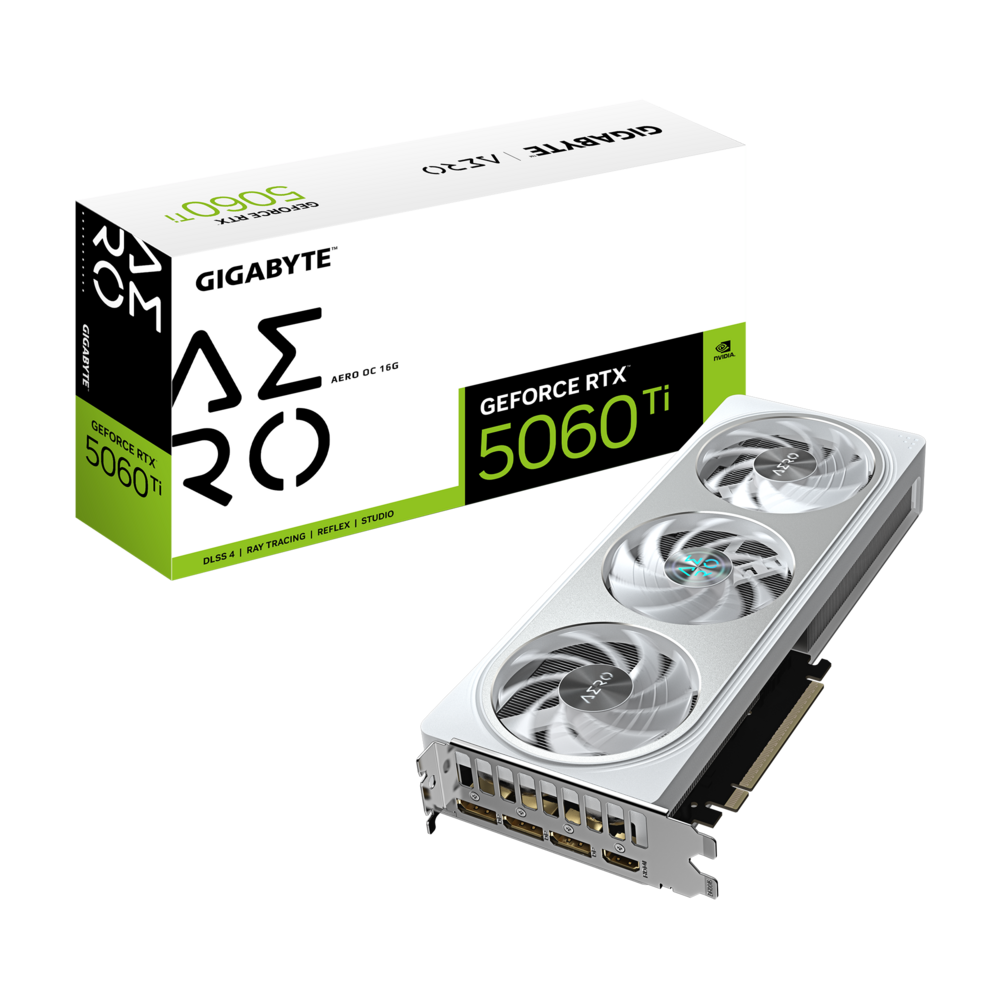 GIGABYTE RTX5060TI AERO OC 16GB GDDR7 thumbnail 10