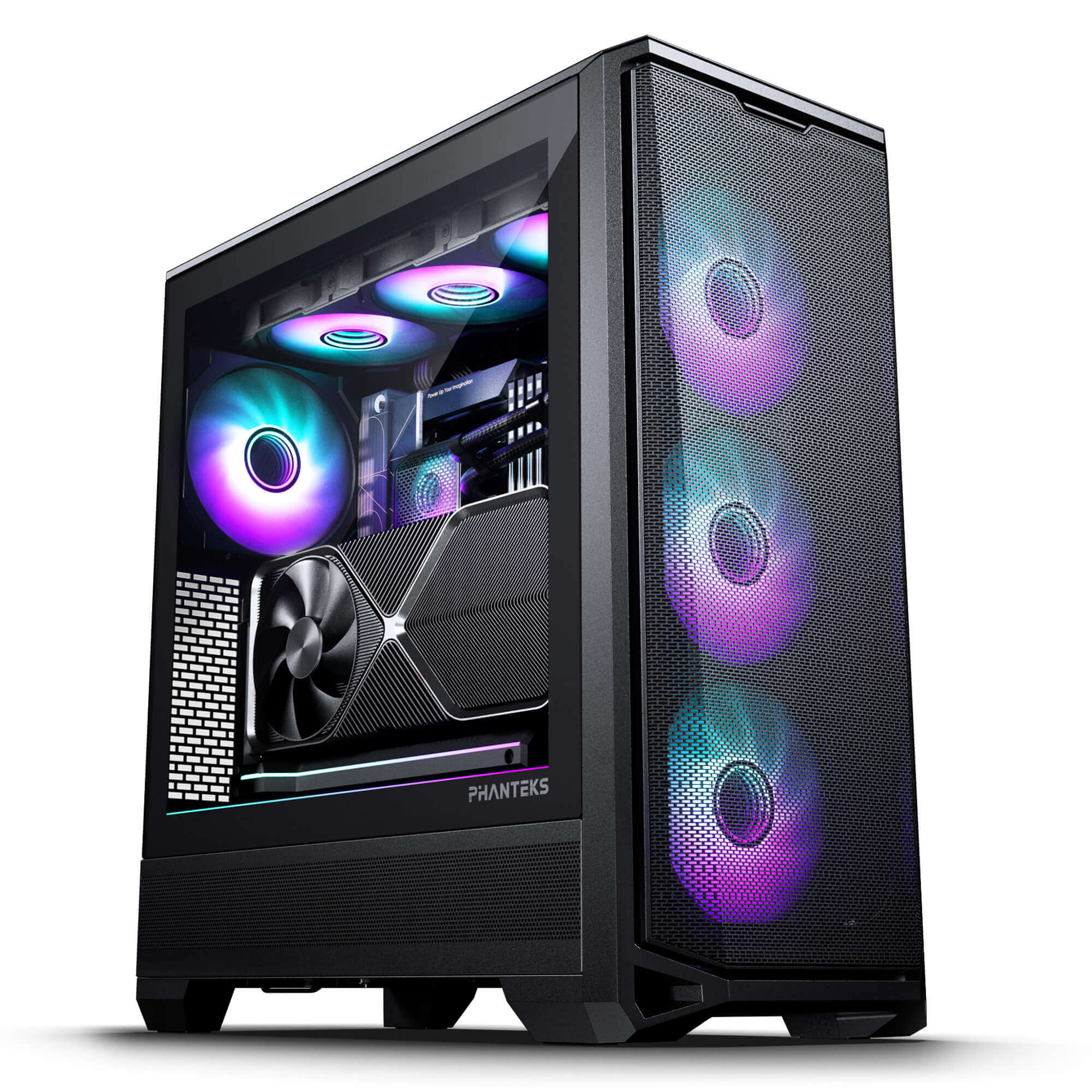 PHANTEKS ECLIPSE G400A CASE TEMPERED GLASS DRGB BLACK thumbnail 10