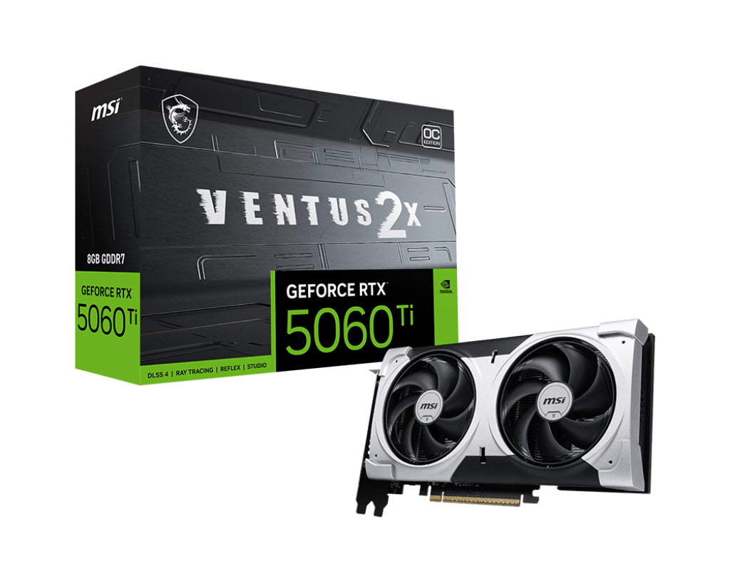 RTX5060TI VENTUS 2X OC PLUS 8GB GDDR7