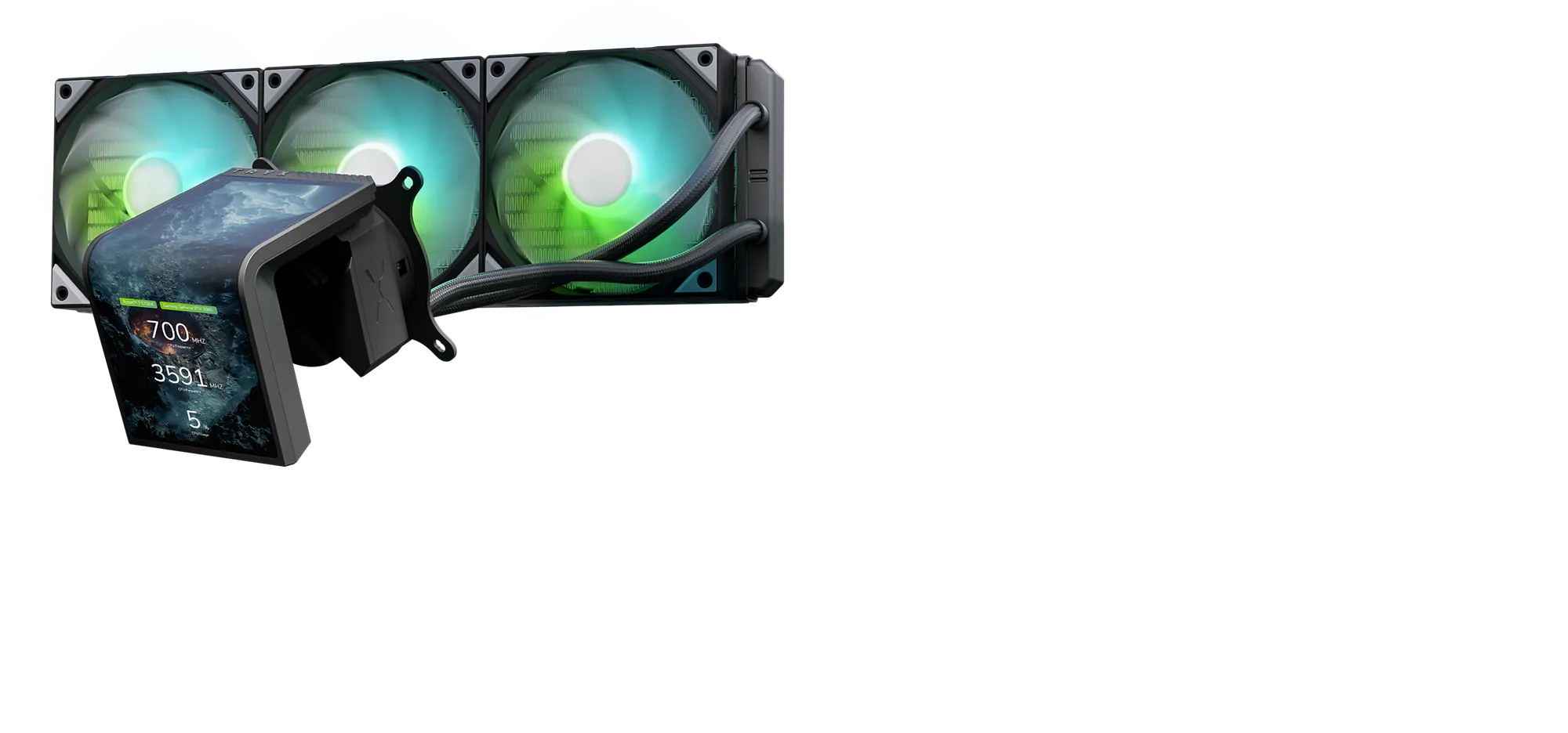 TRYX PANORAMA SE ARGB 360 BLACK thumbnail 7