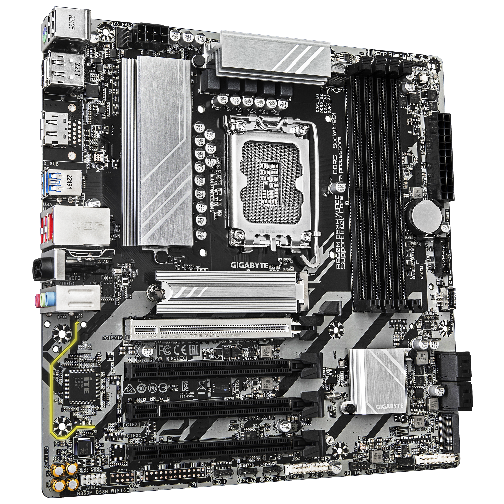 GIGABYTE B860M DS3H WIFI6E thumbnail 3