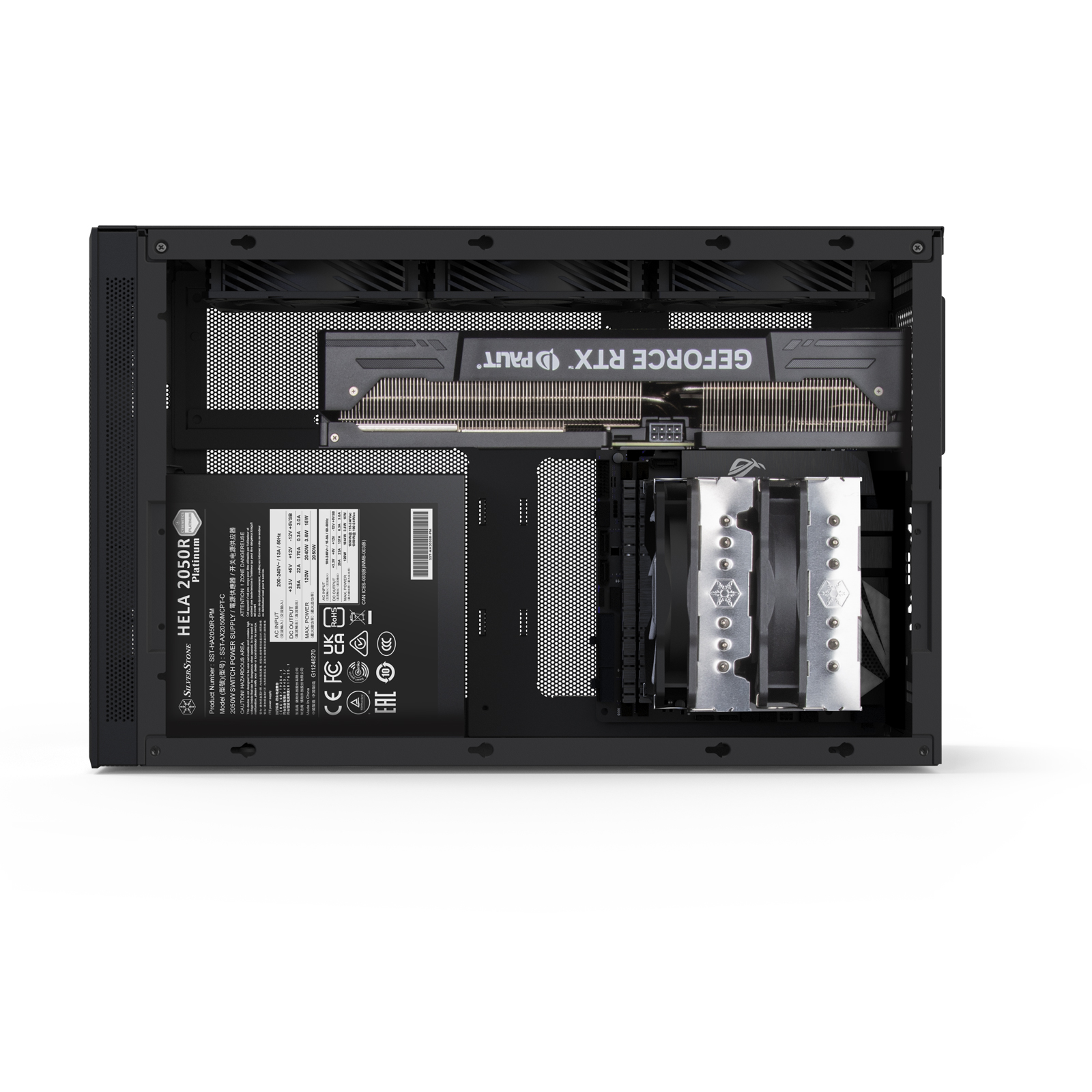 SILVERSTONE SUGO 17 M-ATX Case BLACK thumbnail 15