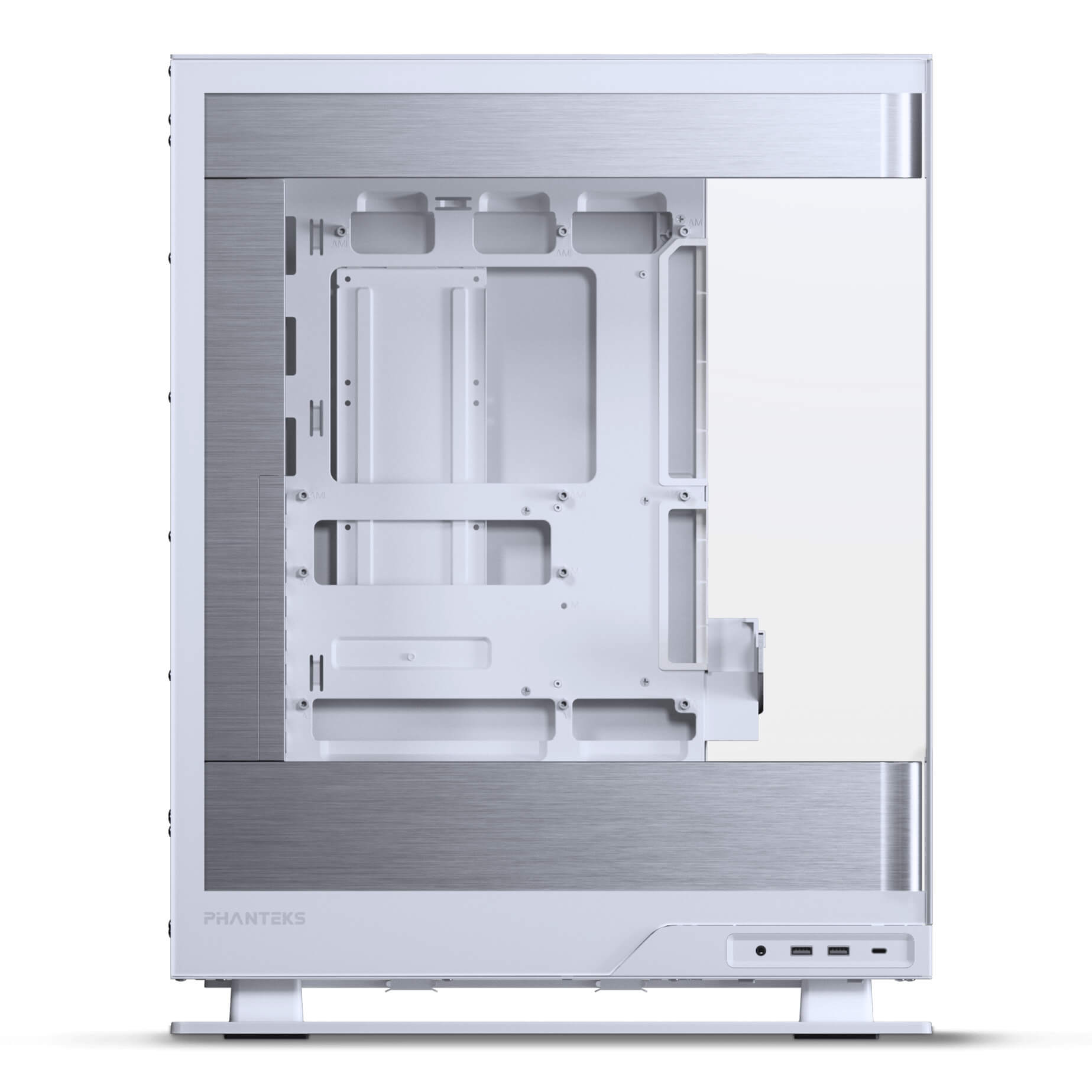 PHANTEKS EVOLV X2 TEMPERED GLASS MID TOWER CASE WHITE thumbnail 2