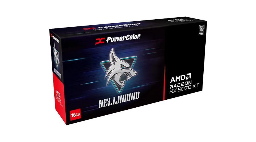 RX9070XT HELLHOUND 16GB GDDR6 thumbnail 2