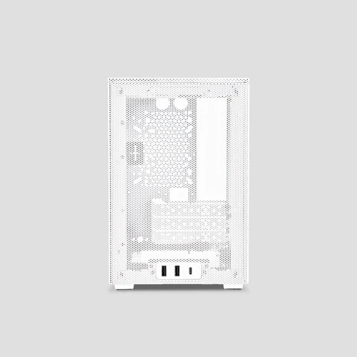MESHROOM D MINI ITX CASE FULL MESH WHITE thumbnail 2