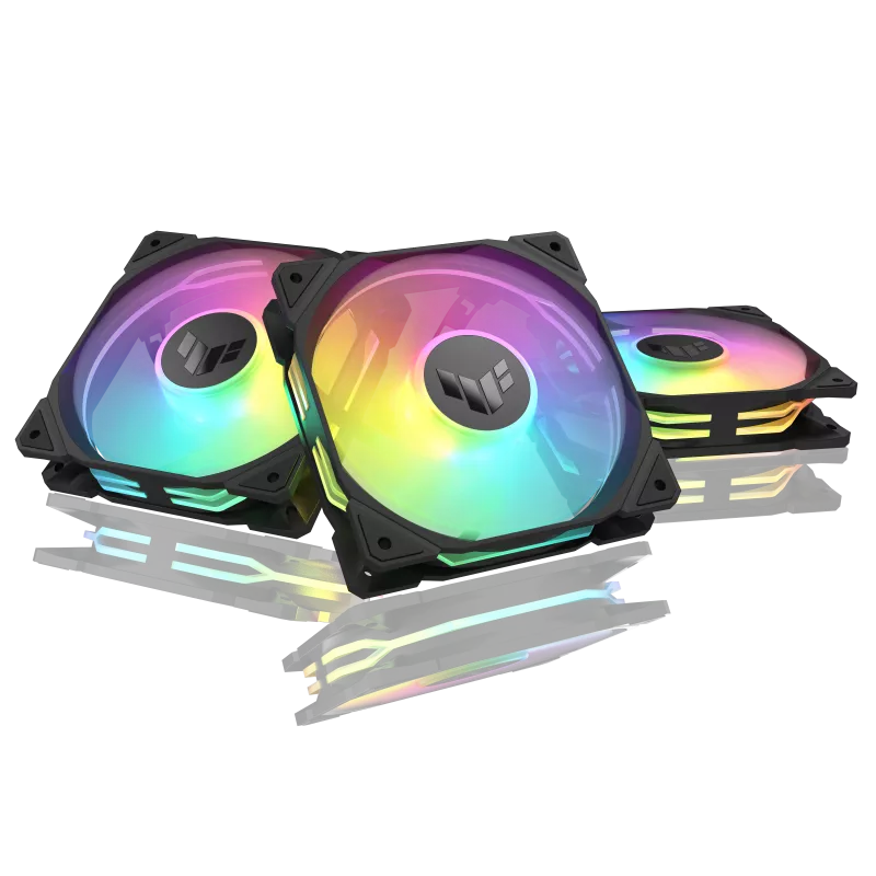 ASUS TUF GAMING TR120 ARGB REVERSE FAN 3IN1 BLACK thumbnail 2