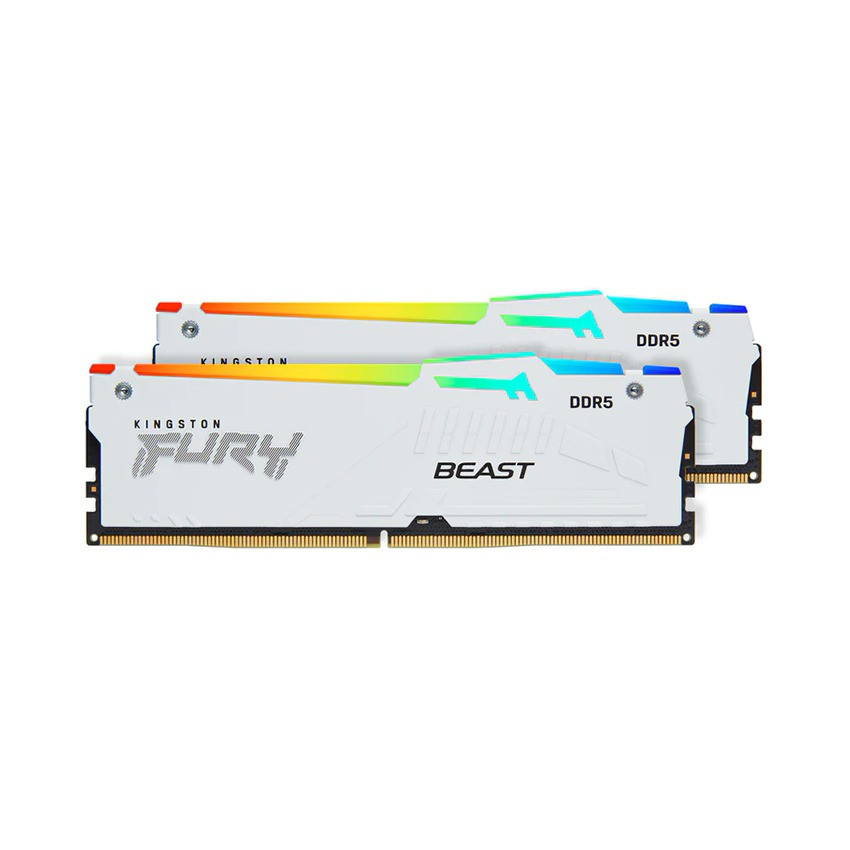 KINGSTON FURY BEAST WHITE RGB EXPO 32G(16G*2) DDR5 6000MT/S thumbnail 5