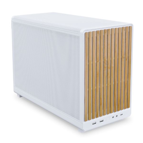 LIAN LI DAN CASE MAX/MINI ITX WOODEN WHITE thumbnail 2