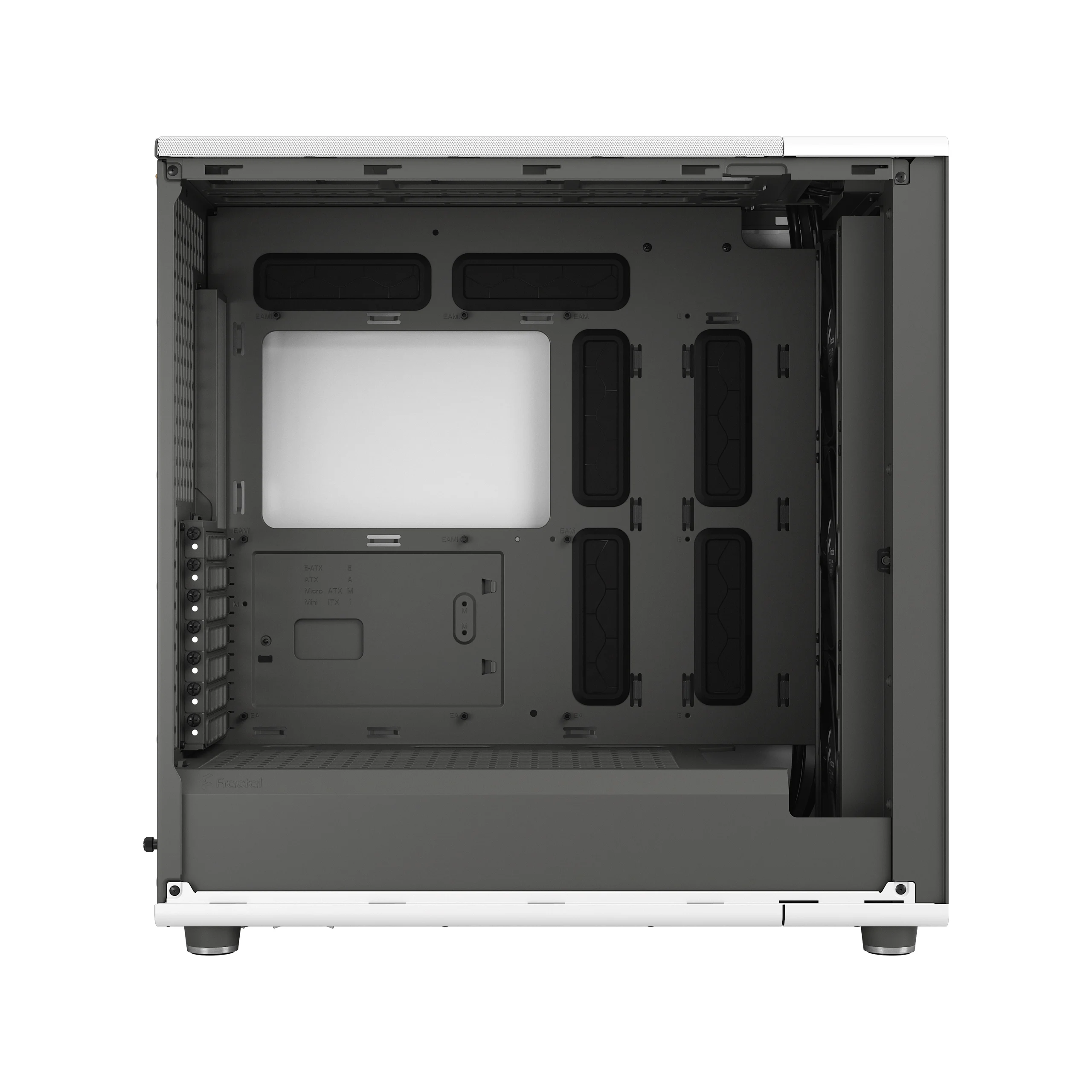 FRACTAL DESIGN NORTH XL CHALK WHITE TG CLEAR thumbnail 3
