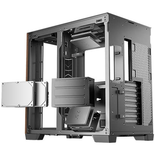 ANTEC C8 WOOD FRONT & SIDE GLASS CASE thumbnail 13