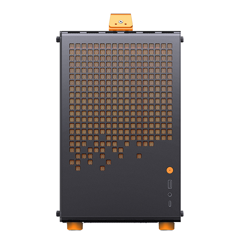 JONSBO Z20 M-ATX CASE BLACK/ORANGE thumbnail 2