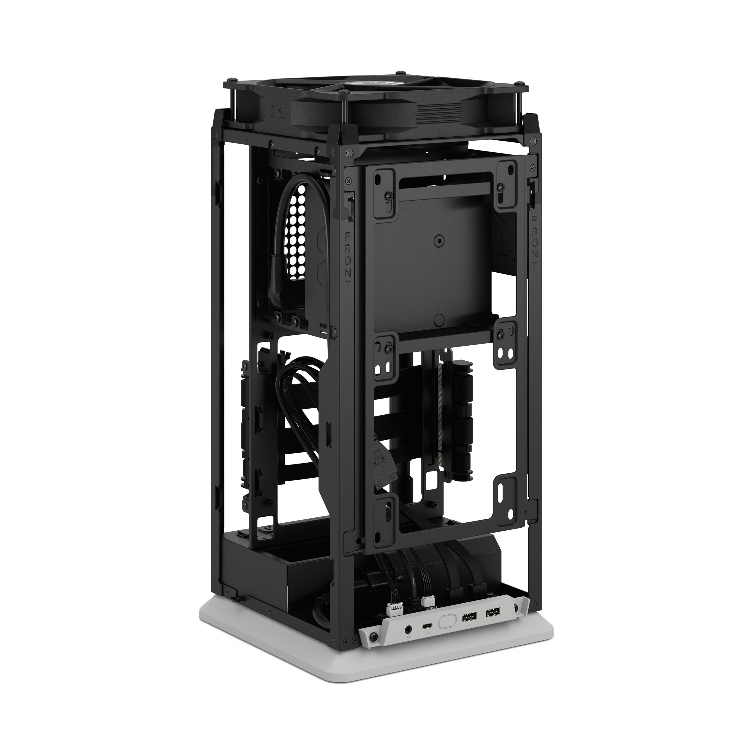 FRACTAL DESIGN MOOD LIGHT GRAY MINI-ITX CASE thumbnail 12