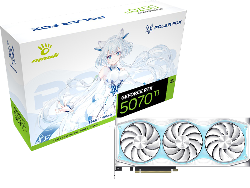 RTX5070TI 16GB GDDR7 OC POLAR X3
