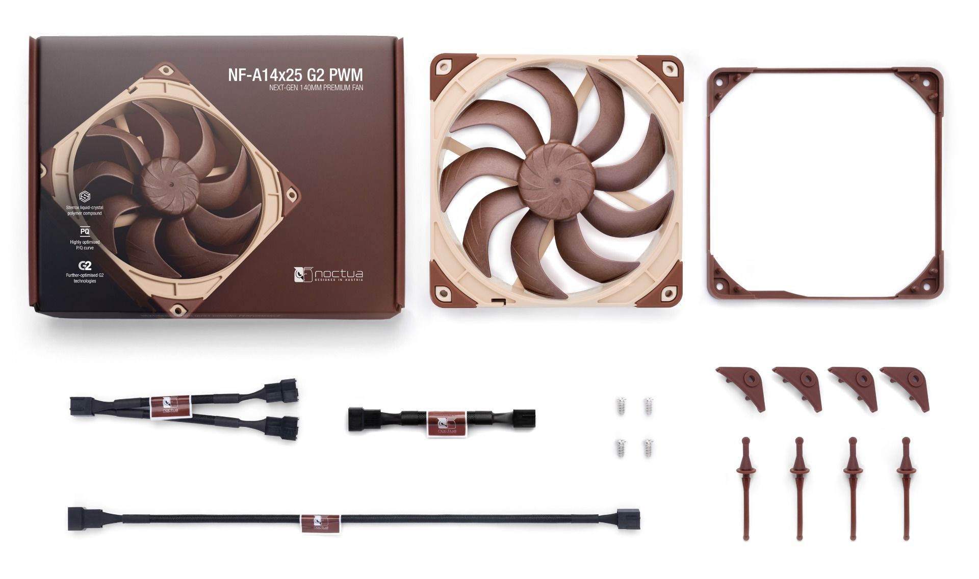 NOCTUA NF-A14X25 G2 PWM 1500RPM thumbnail 5