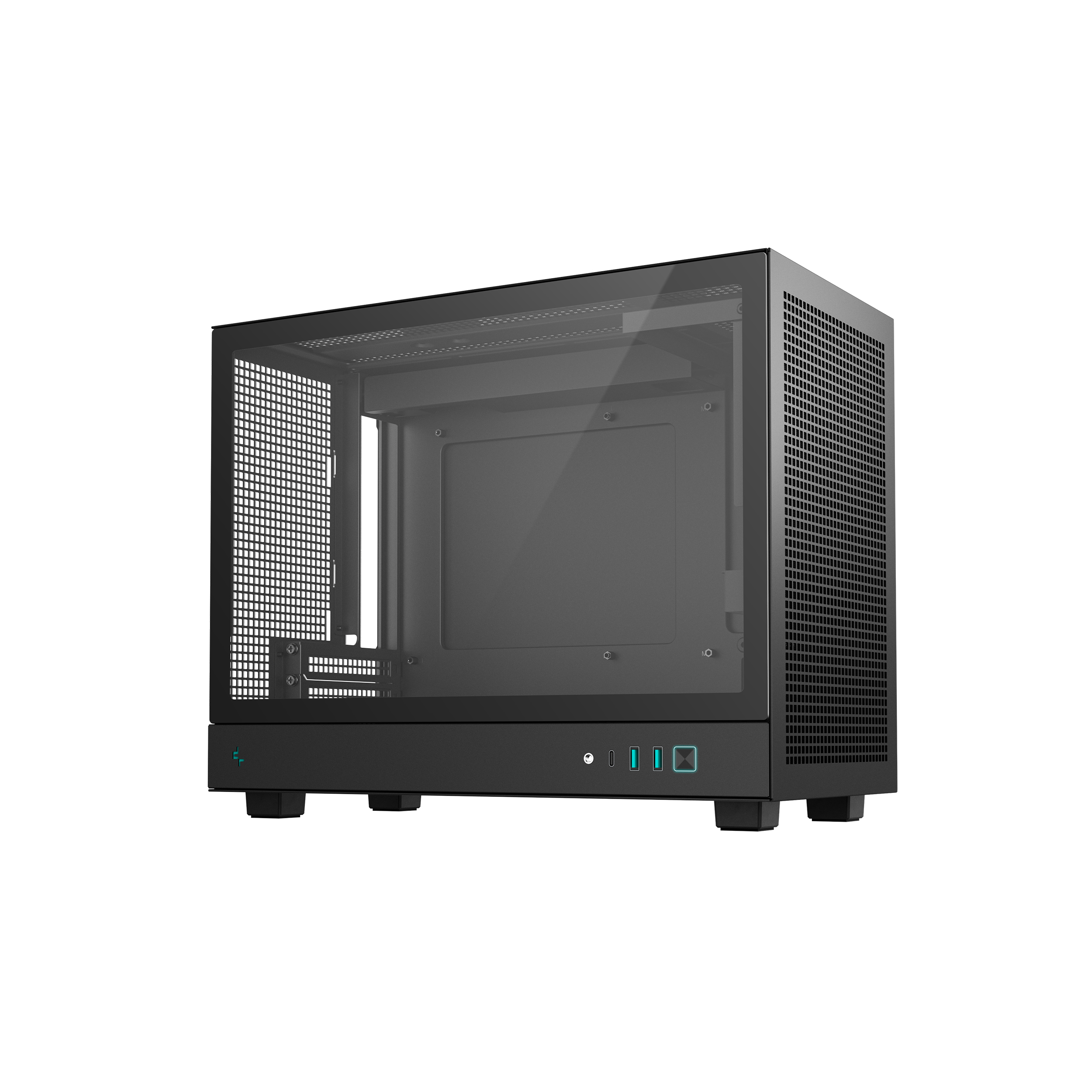 DEEPCOOL CH160 PLUS MATX CASE BLACK thumbnail 3