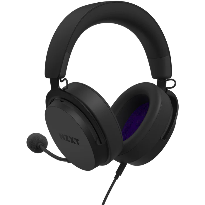 NZXT RELAY WIRED CLOSED BACK HEADSET 40MM BLACK V2 thumbnail 3