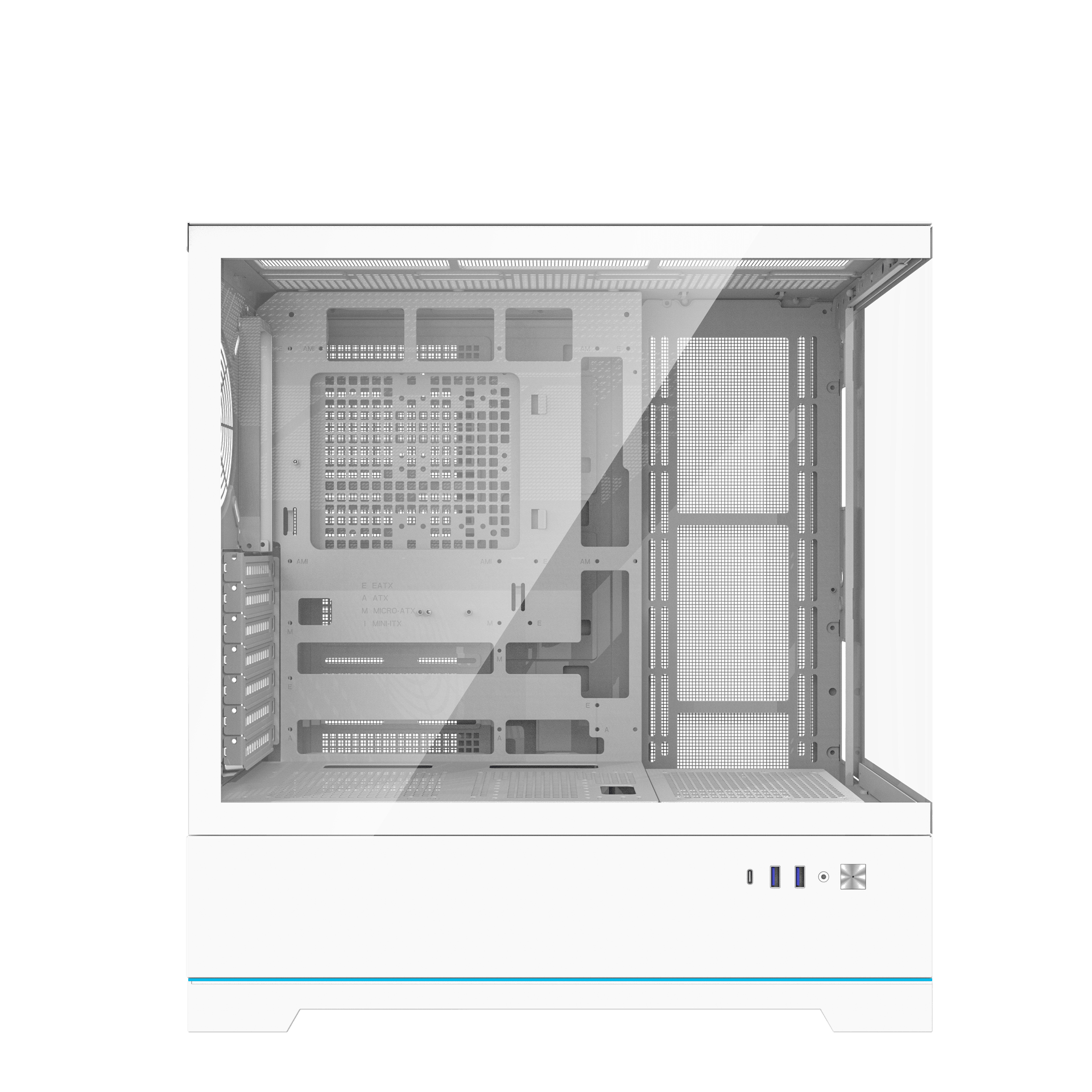 DARKFLASH DY451 PRO ATX CASE WHITE thumbnail 2